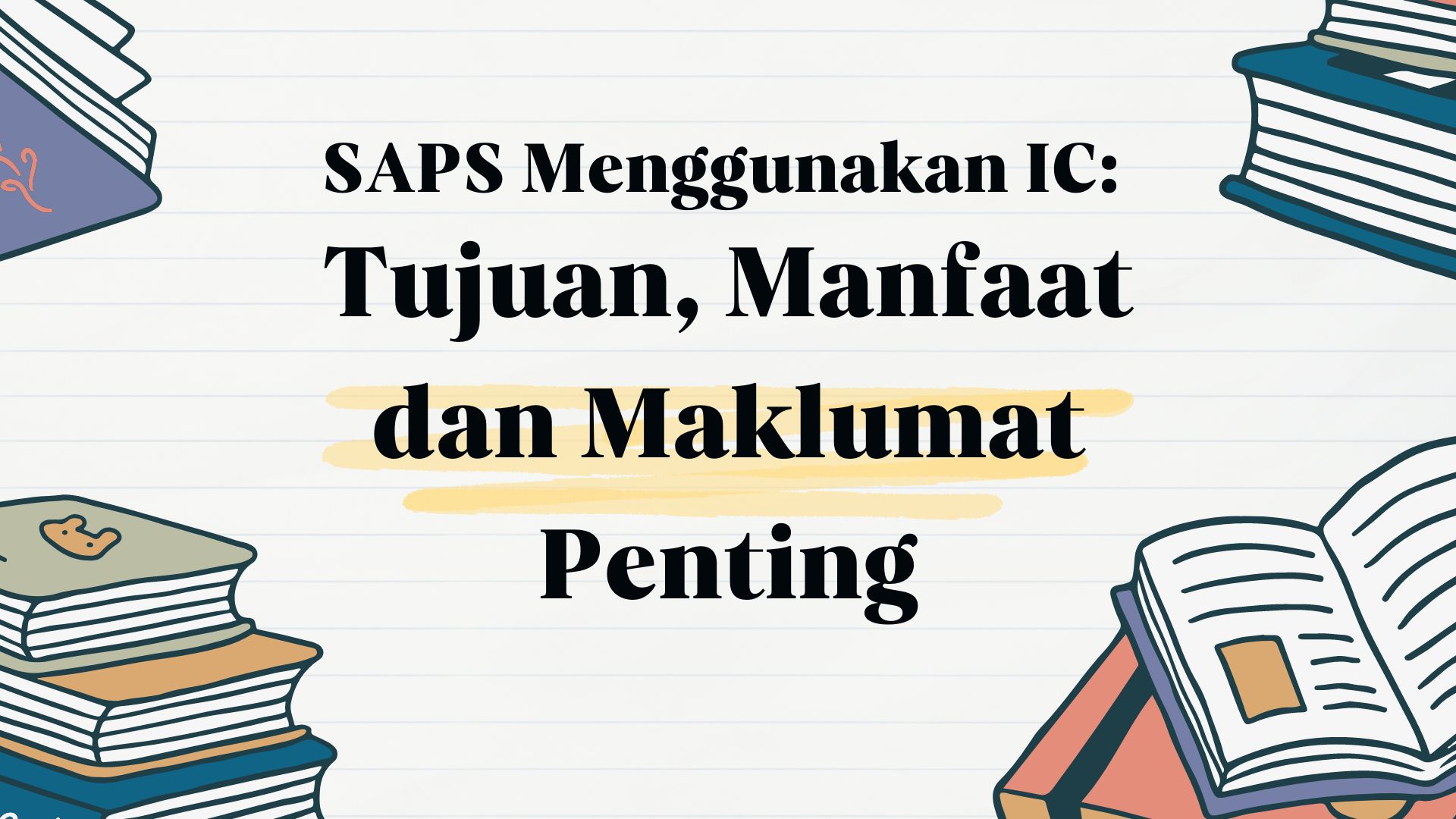 SAPS Menggunakan IC SAPS Menggunakan IC