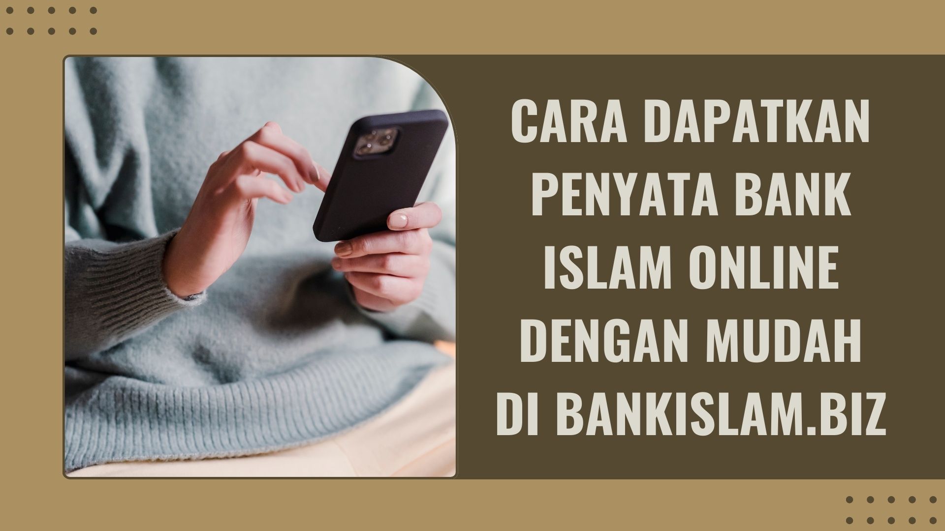 Cara Dapatkan Penyata Bank Islam Cara Dapatkan Penyata Bank Islam